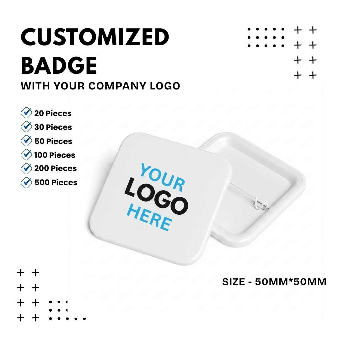 Customized Badge | Wear Your Brand